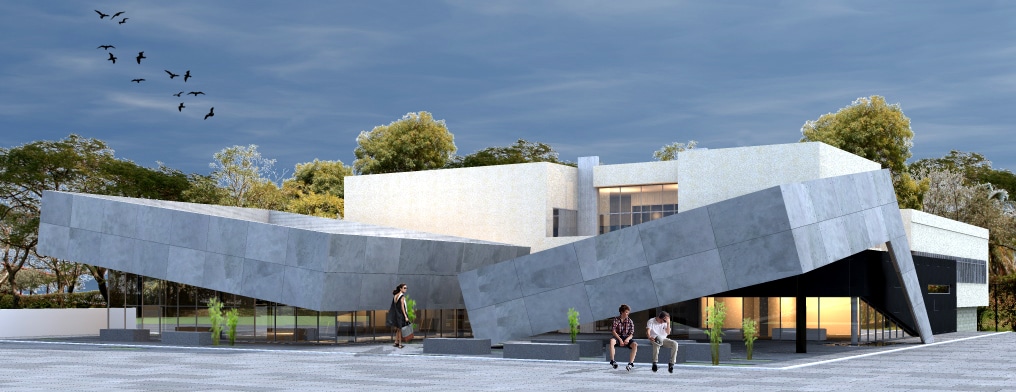 Yad La Banim - Kiriat Gat 3D model 2_Scene 1