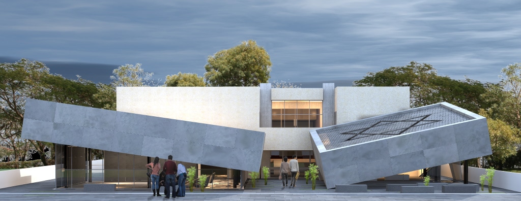 Yad La Banim - Kiriat Gat 3D model 2_Scene 2
